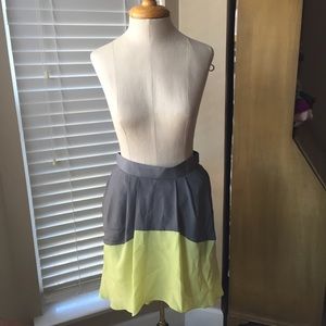 New BCBGeneration colorblock pockets mini skirt XS